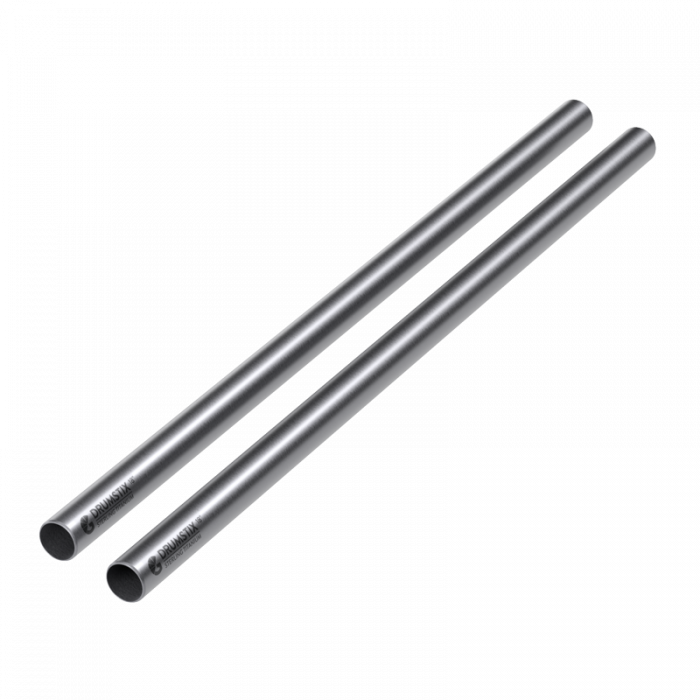 B1252 0008 Drumstix 19mm Titanium Support Rods 18inch Pair 45 7cm web