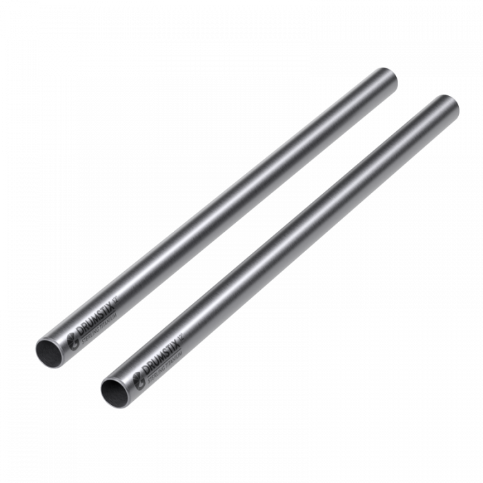 B1252 0012 Drumstix 15mm Titanium Support Rods 12inch Pair 30 4cm web