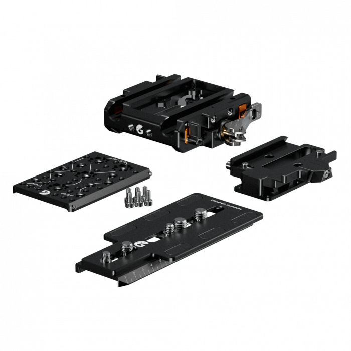 v raptor manfrotto baseplate LeftField QR Baseplate Manfrotto for RED V RAPTOR 01