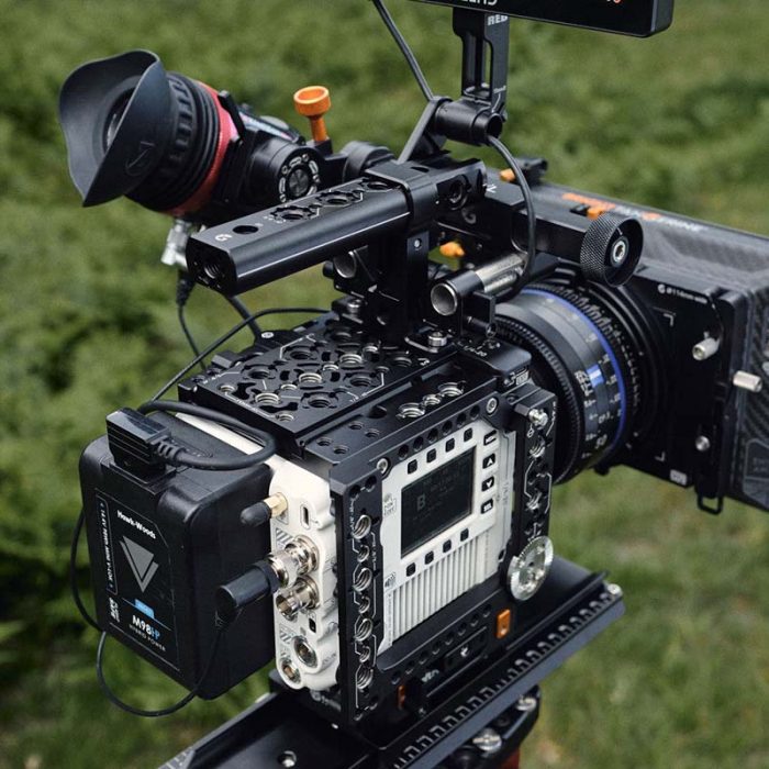 v raptor setup on arri dovetail