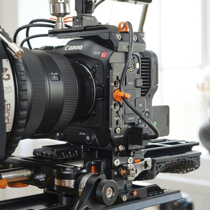 Canon C70 on KASBAH riser setup